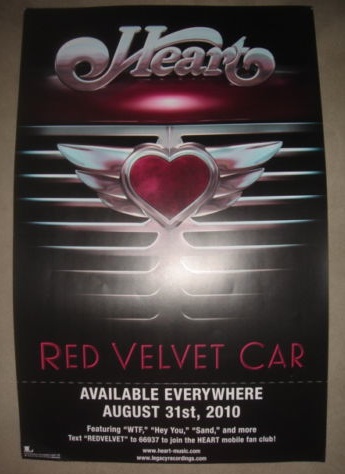 Red Velvet Car Poster