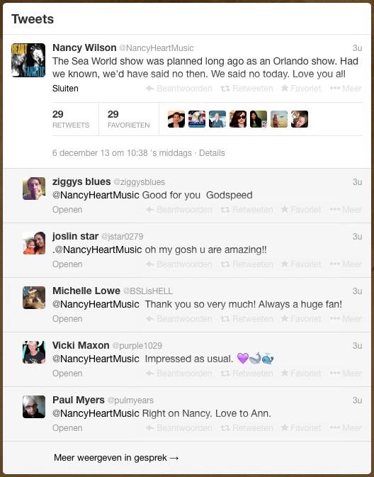 Nancy's tweet from a couple of hours ago.