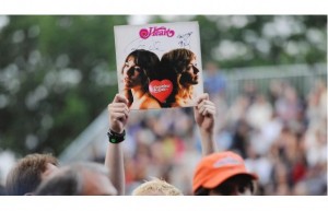 The crowd in Vancouver