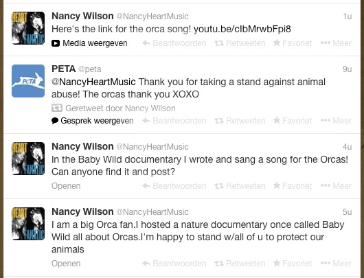 Nancy tweets some more about the Orca's