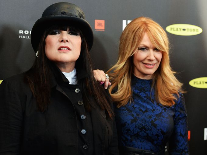 Ann and Nancy on the Red Carpet